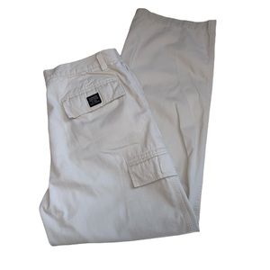 Express Vintage Khaki Baggy Cargo Pants 